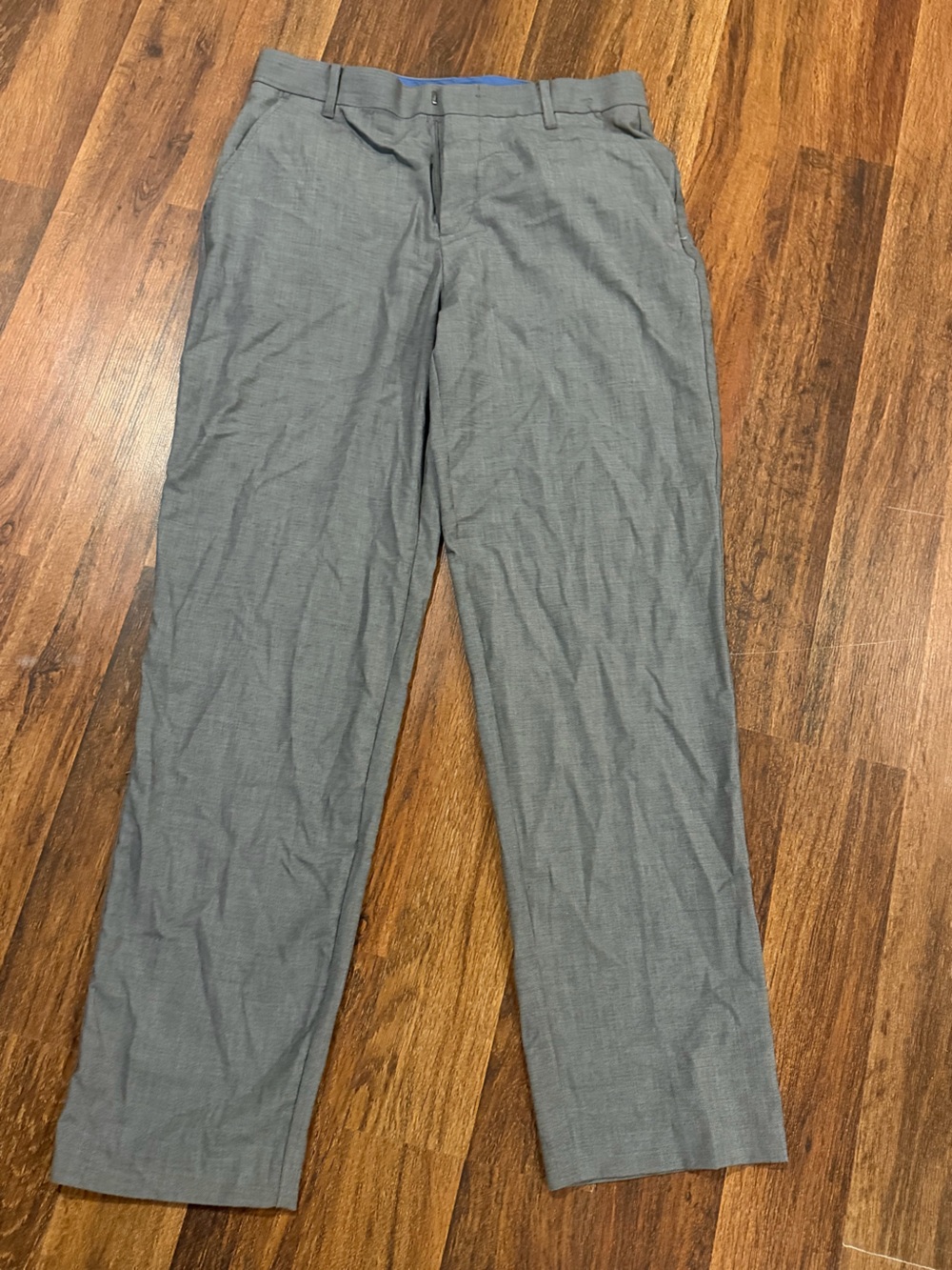 Izod Boys Gray Dress-Style Trousers Pants 20